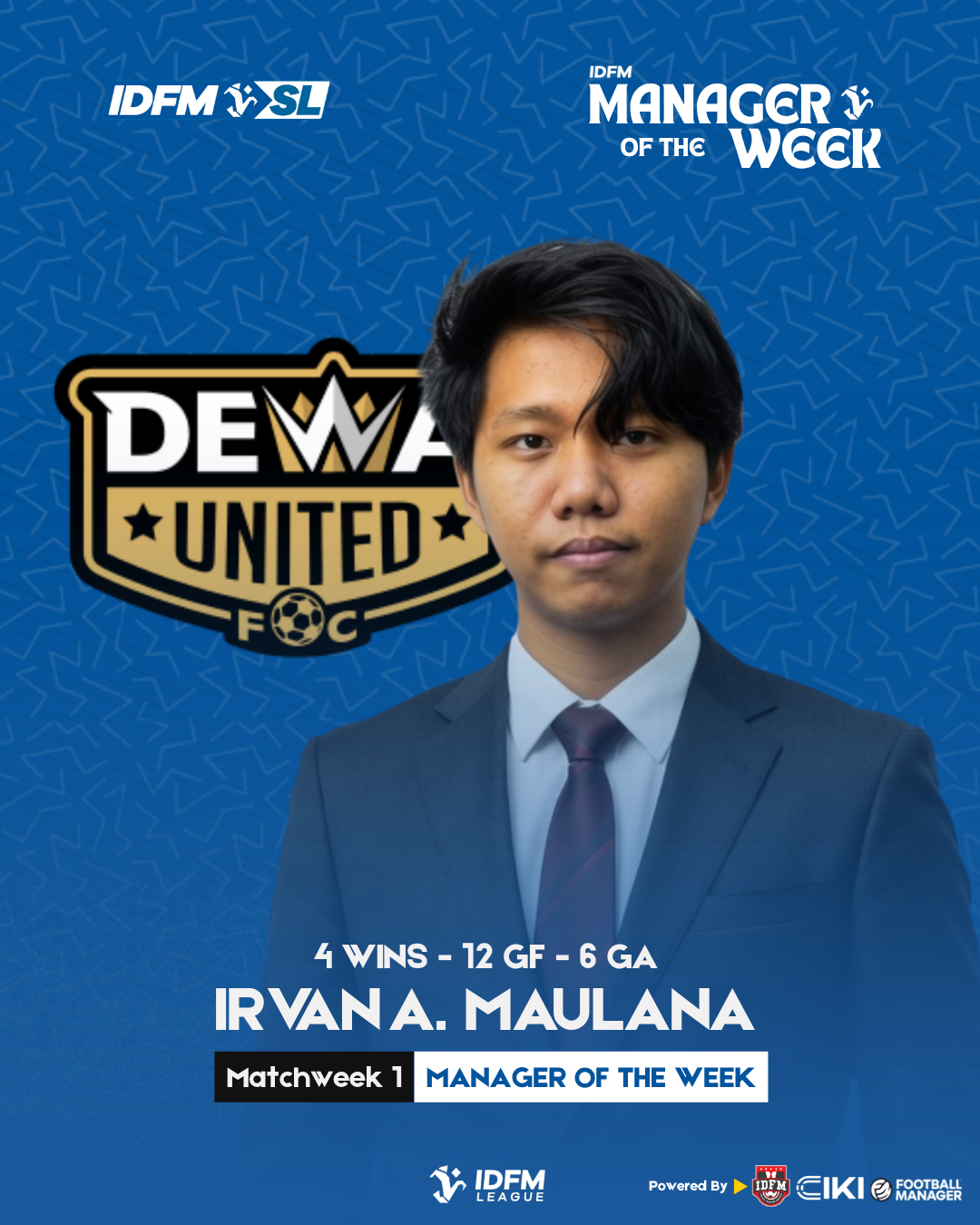 IDFM League Gameweek 1 Pecah! Irvan dan Afrinur Jadi Manajer Terbaik Pekan Ini